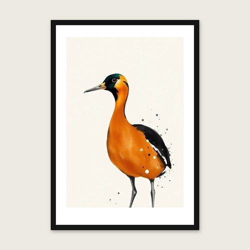 Indian runner duck ink - ink, wash