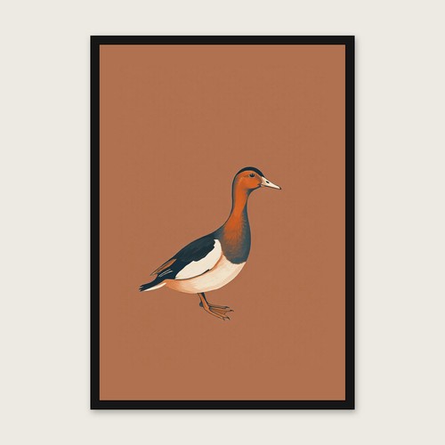 Indian runner duck wall art - duck,