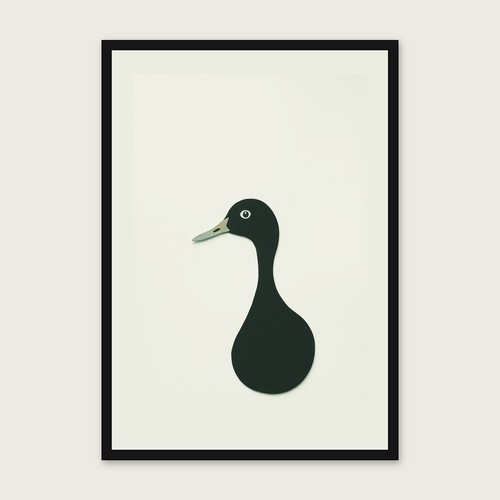 Indian runner duck animal wall - runner,