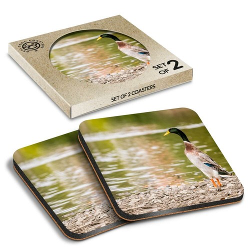 Boxed square coasters - coasters,